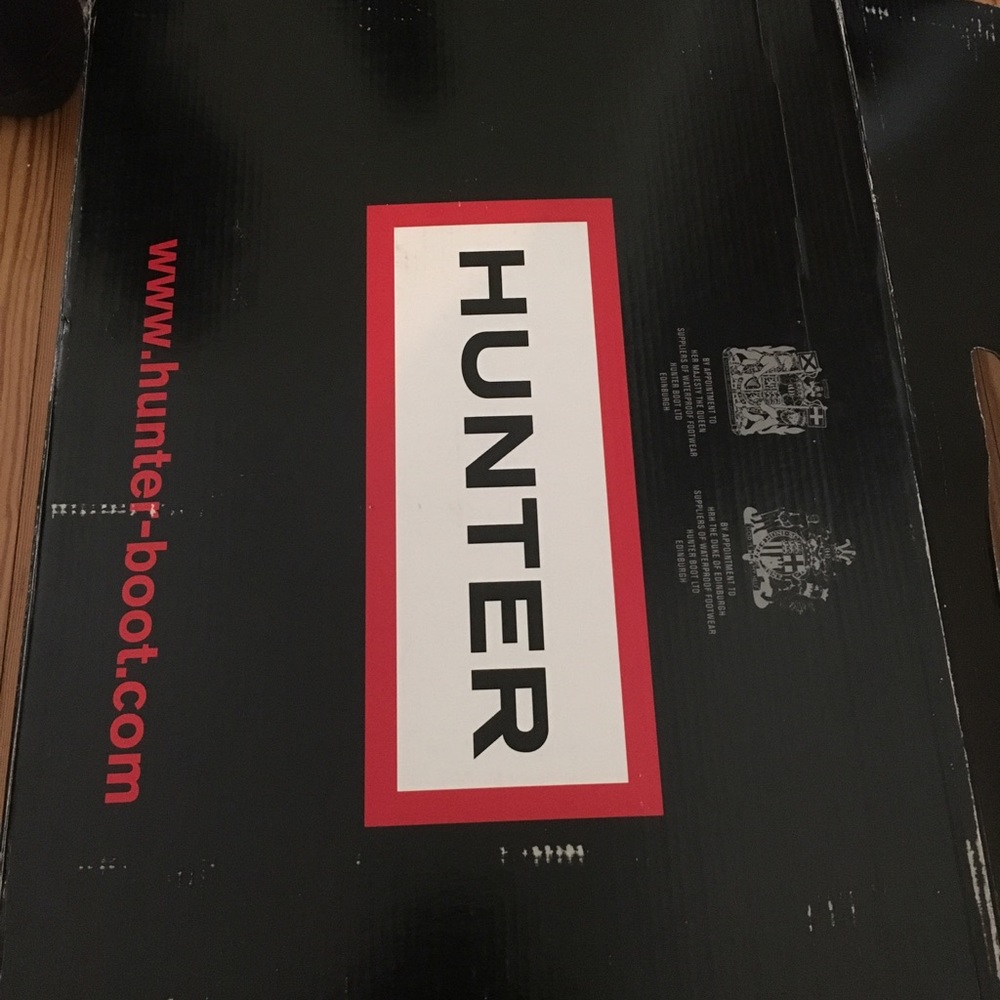 Hunter tall rain boots!